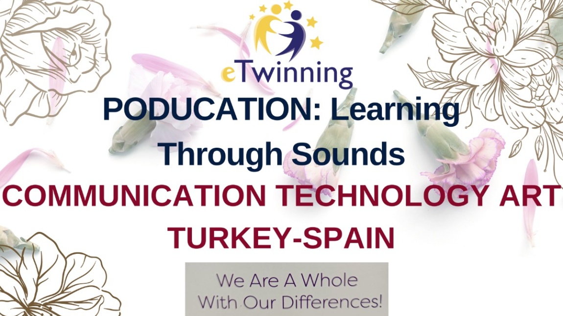 E TWINNING - Poducation: Learning through Sounds -  Projemiz etkinliklerine başladık.